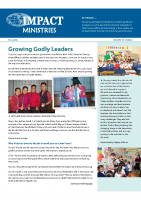 Growing Godly Leaders(Fall Newsletter)