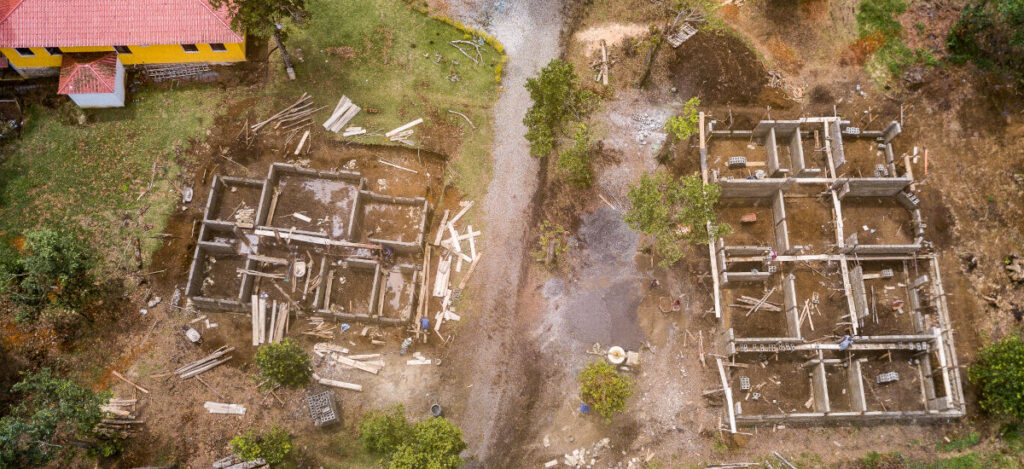 Construction at the Vida Children's Home